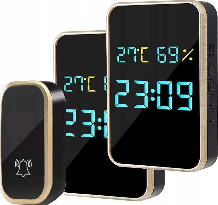 Spreest DZWONEK BEZPRZEWODOWY WODOODPORNY 300M TEMPERATURA