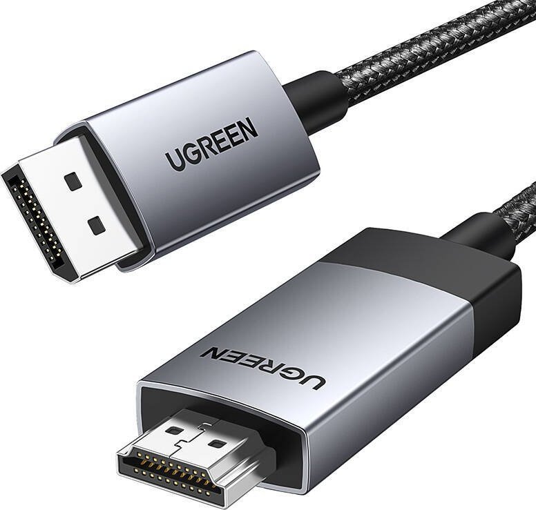 Kabel Ugreen DisplayPort - HDMI 1m szary (15773)