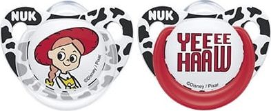 NUK Smoczek uspokajający czerwony Toy Story 0-6m 2 szt.