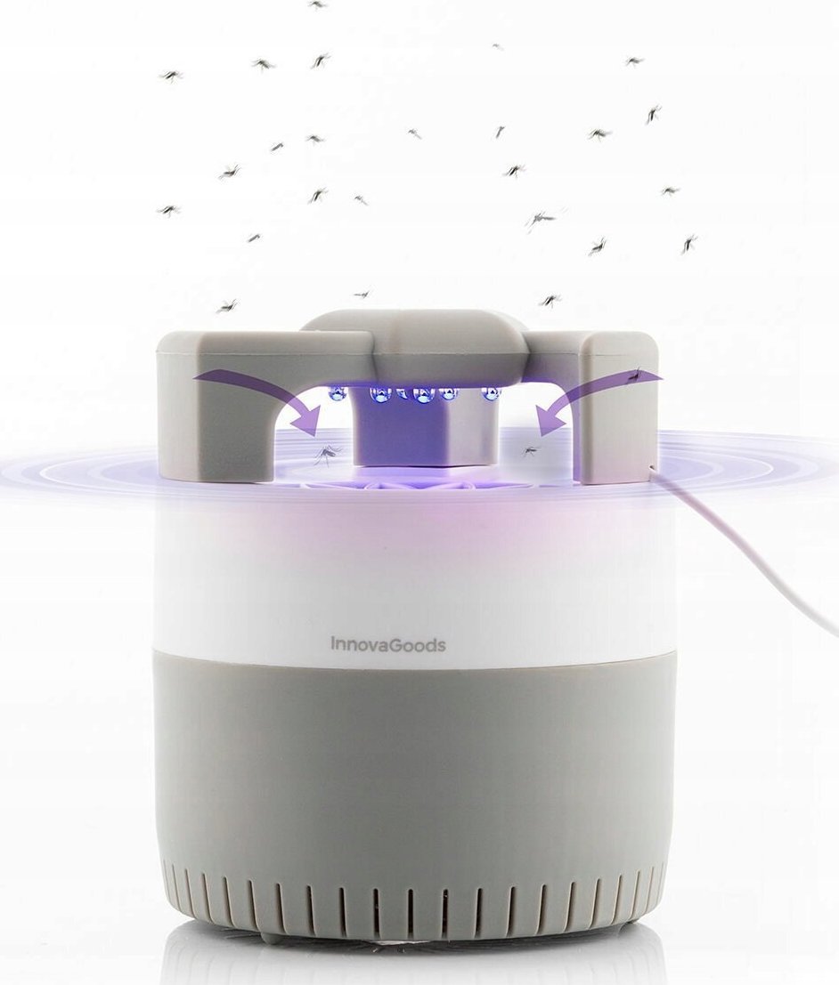 SSĄCA LAMPA PRZECIW KOMAROM, MUSZKOM KL SILEN INNOVAGOODS