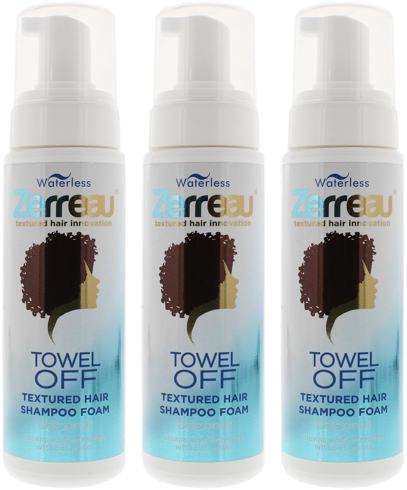 Zerreau, Towel Off, Hair Shampoo, Adds shine and volume, Cleans and refreshes, 180 ml Unisex
