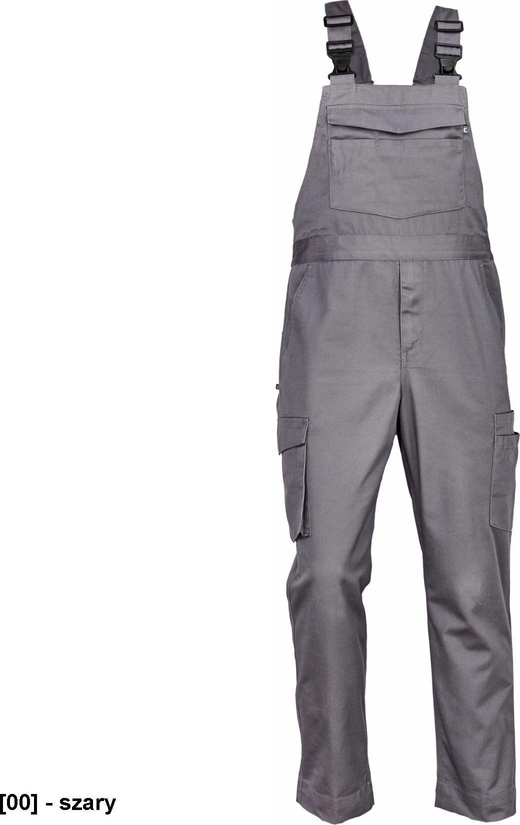 CERVA TELDE - ogrodniczki - szary 52