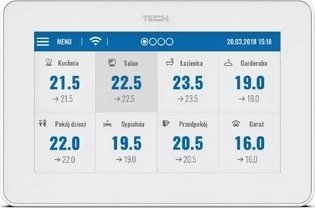 Tech Uniwersalny panel kontrolny M-12 Biały