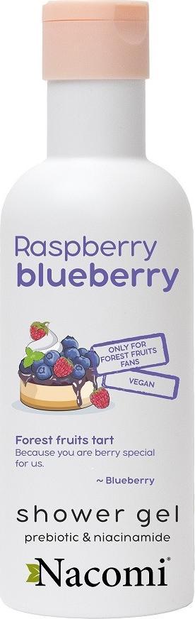 Nacomi Shower Gel żel pod prysznic Borówka i Malina 300ml