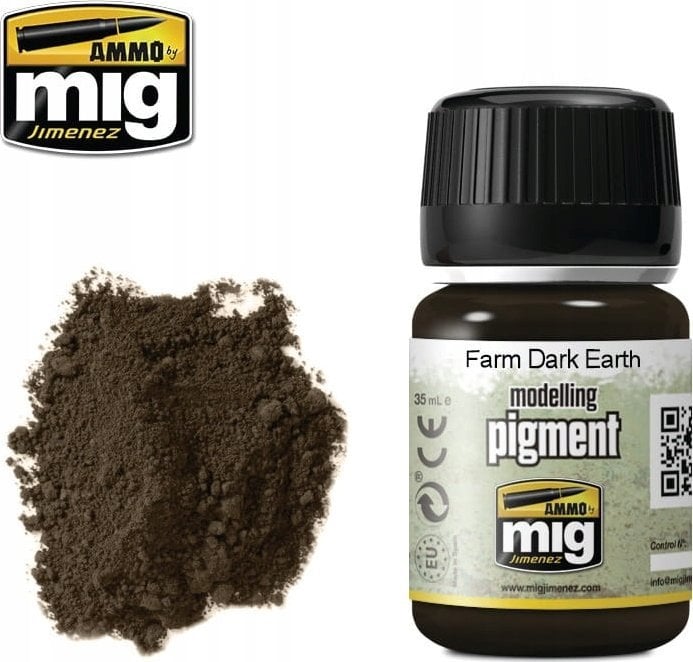 Vallejo Ammo: Modelling Pigment - Farm Dark Earth (35 ml)