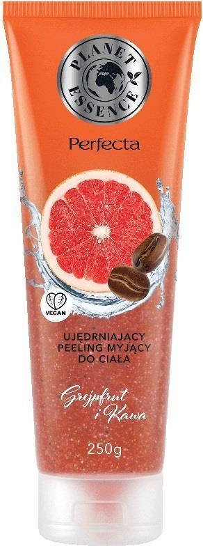 Perfecta Planet Essence Ujędrniający Peeling myjący do ciała - Grejpfrut i Kawa 250g