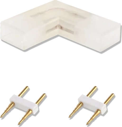 Aigostar Łącznik do paska świetlnego wysokiego napięcia typu L Łącznik do paska świetlnego wysokiego napięcia typu L