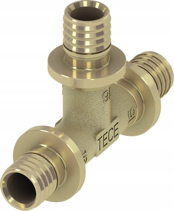 Tece Trójnik mosiężny 16 x 16 x16mm (710016)