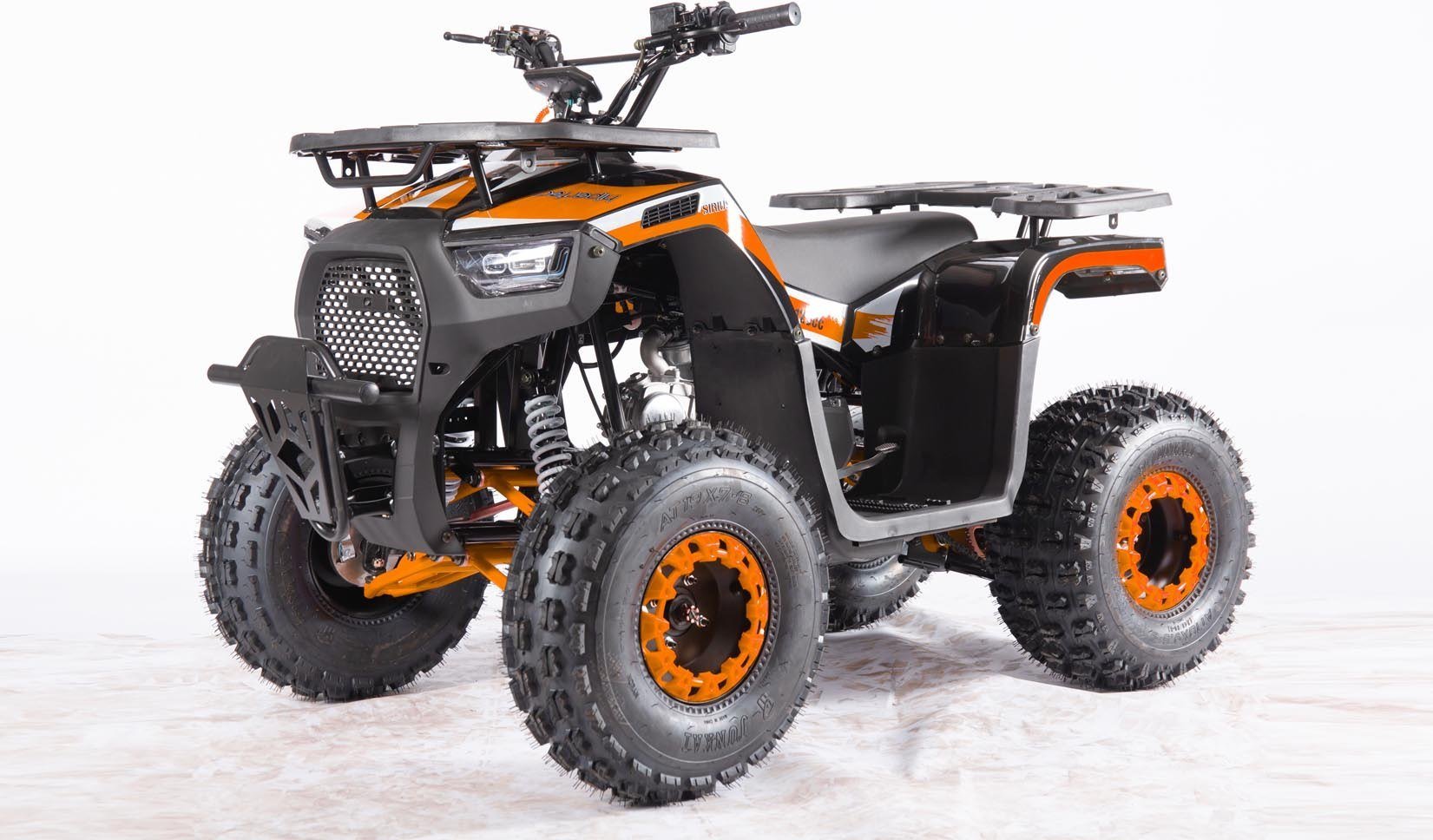 1DEA.me Pojazd Quad Spalinowy 120CC DISCOVERER Pomarańczowy