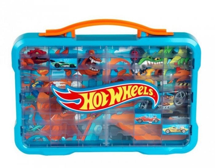 Walizka na Hot Wheels z podwietlanym logo