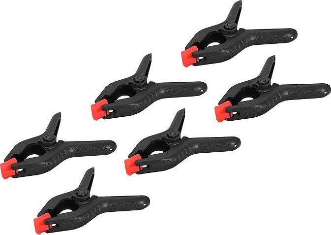 Kinzo Kinzo - Zestaw zaciskow chwytakow stolarskich 65 mm 6 szt.