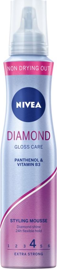 Nivea Hair Care Styling Pianka do włosów Diamond Gloss Care 150 ml