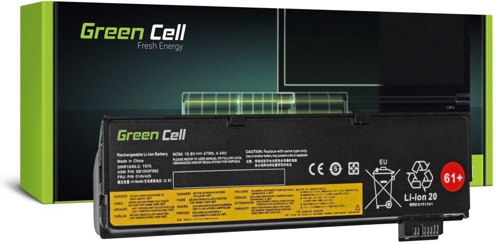 Bateria Green Cell do Lenovo ThinkPad (LE95)