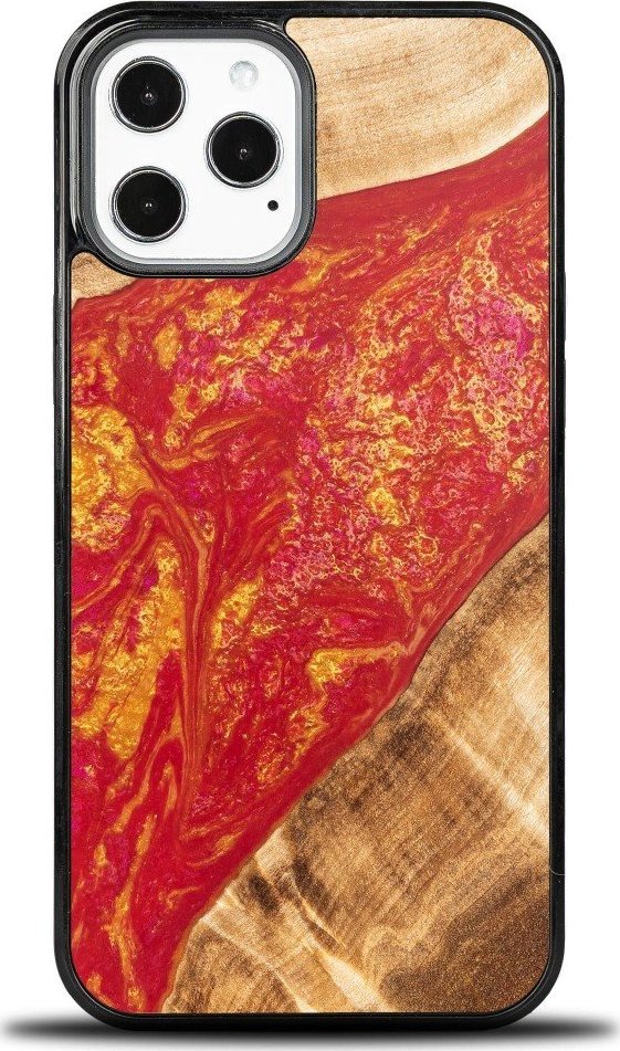 BeWood Etui Bewood Unique na iPhone 12 Pro Max - Neons - Paris