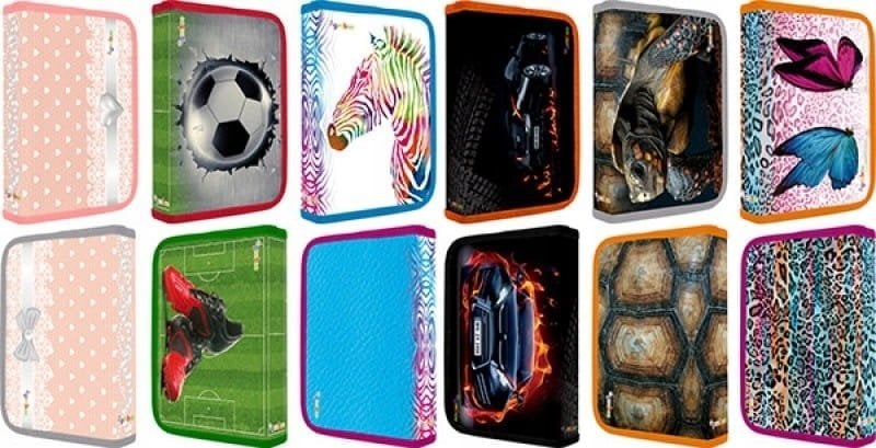 Piórnik Gimboo PIÓRNIK SZKOLNY GIMBOO MIX WZORÓW