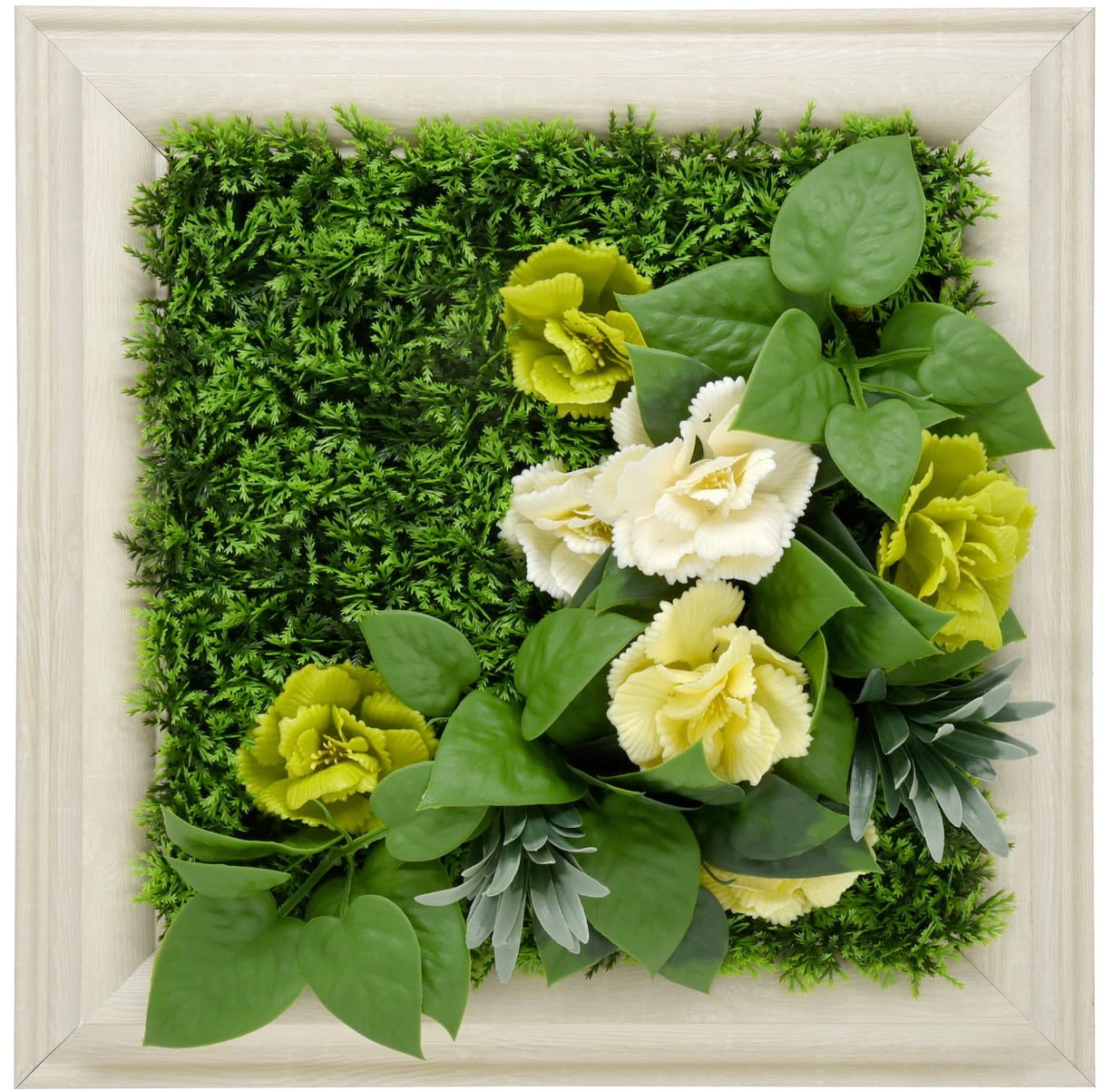 PANEL KOLOROWYCH ROŚLIN EUSTOMA 33X33 CM