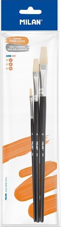 Teka Pędzle nr 2,8,12 seria 501 MILAN