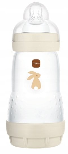 MAM BABY BUTELKA antystresowa PERFECT START 260ML UNIKSEX beżowy