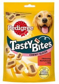 Pedigree PEDIGREE TASTY BITES 155g CHEWY SLICES