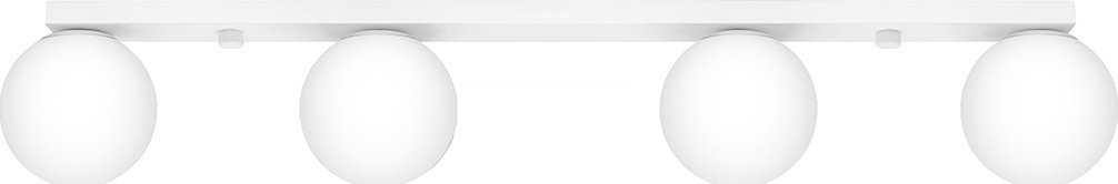 Lampa sufitowa Sollux Lighting SOLLUX Plafon YOLI 4 biały 4 x G9 SL.1149