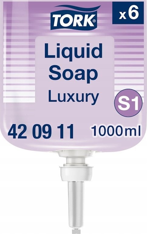 Dozownik do mydła Tork Tork – Luksusowe i delikatne mydło w płynie – 1 l