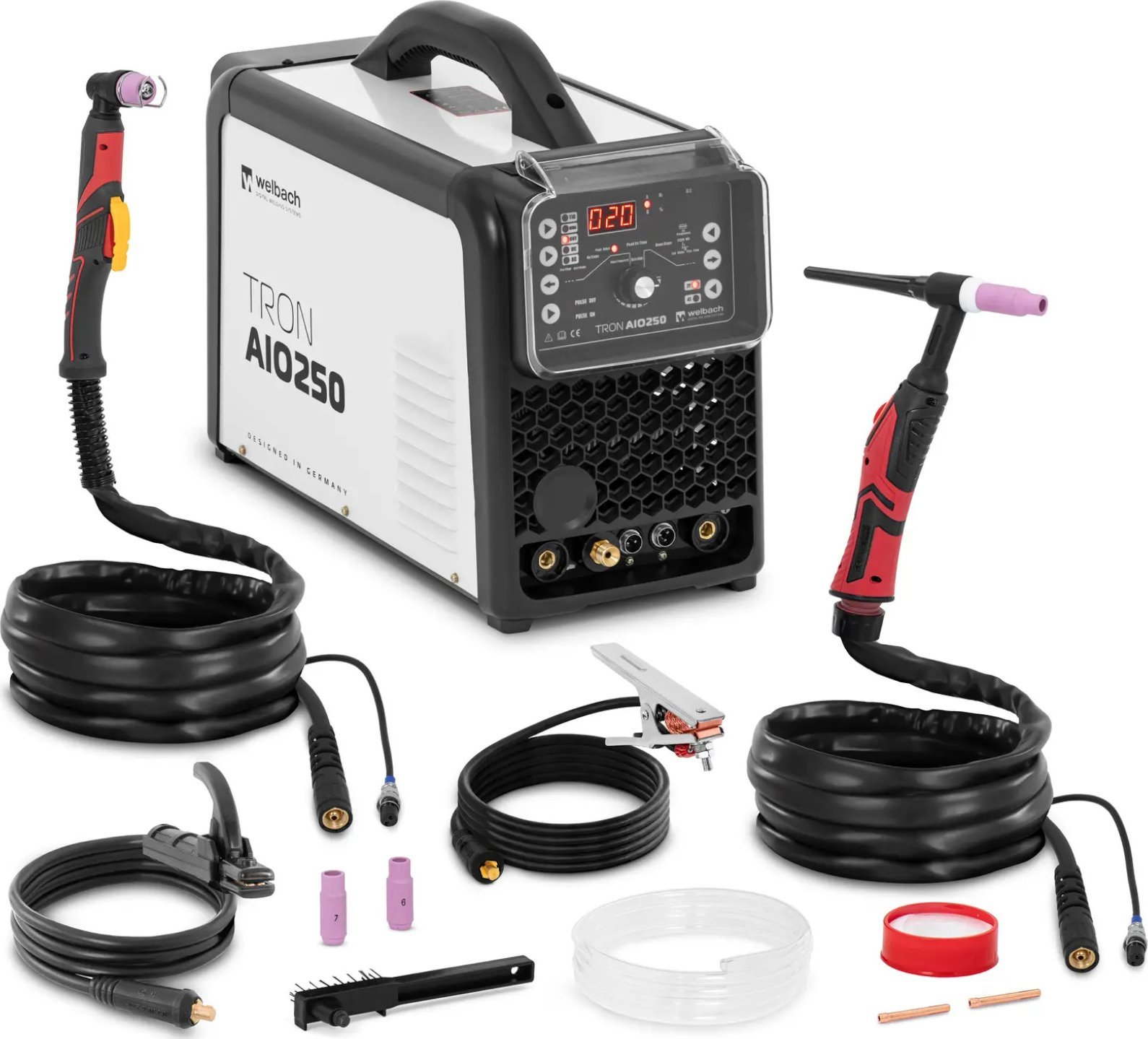 Spawarka przecinarka plazmowa TIG AC/DC MMA 250/50 A Spawarka przecinarka plazmowa TIG AC/DC MMA 250/50 A