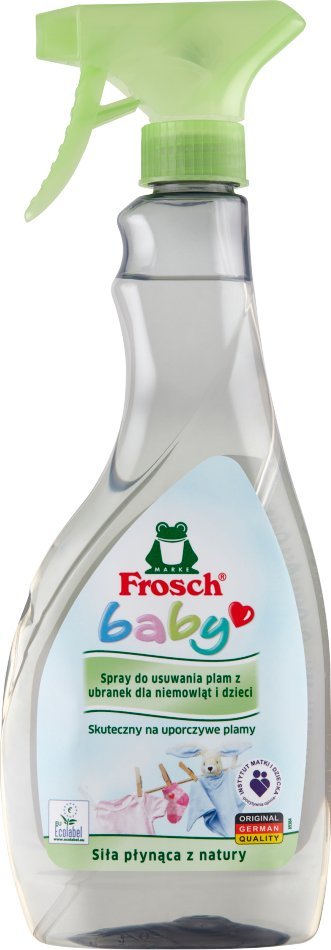 Frosch Baby Spray Do Usuwania Plam Z Ubranek Dla Niemowląt I Dzieci 500ml...