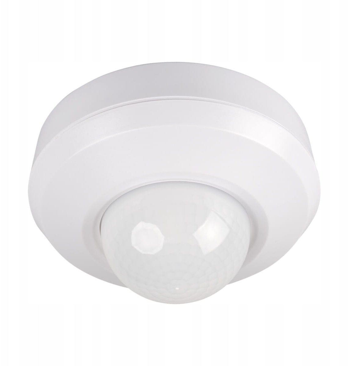 Czujnik ruchu 3xPIR SENTO-O-WT-W 2000VA 360st. IP44/20 IIkl. okrągły biały 37366