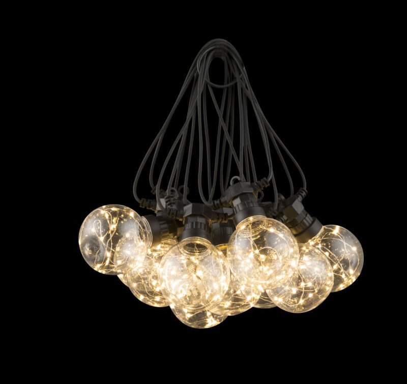 Globo Łańcuch ze światełkami 7,5m 10 LED 4,2W IP44 ciepła