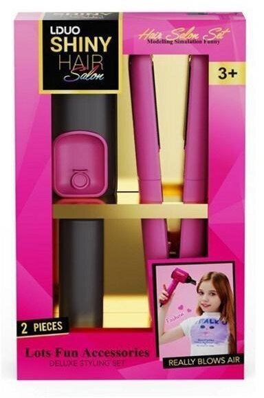 Zestaw fryzjerski prostownica na baterie