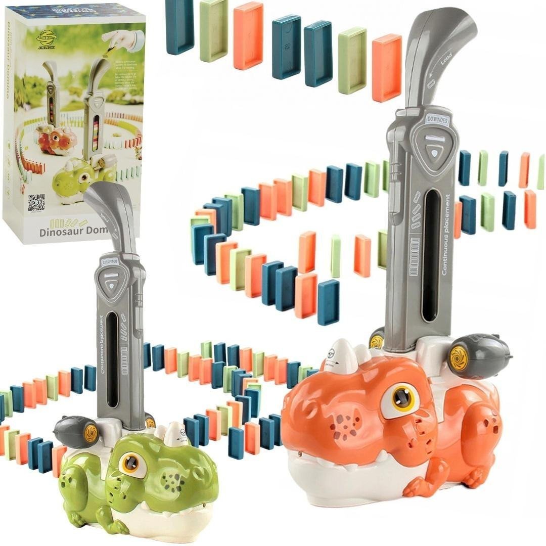 Dinozaur do układania domino MIX
