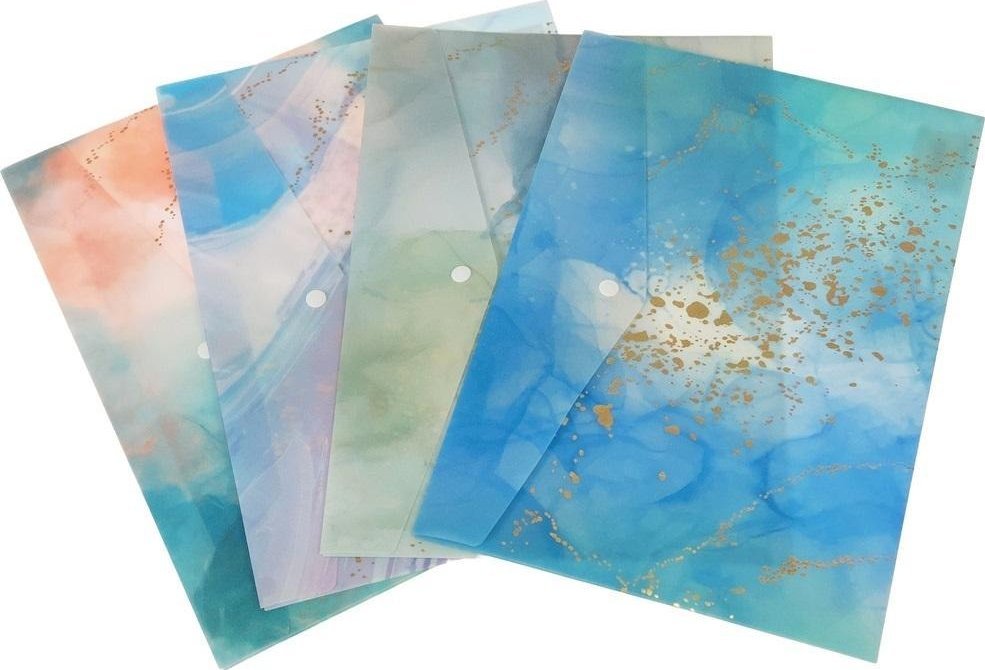 Teczka A4 plastikowa zapinana nitem (12szt)