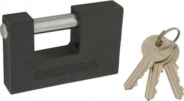 Gerda IRON LINE T80 kłódka trzpieniowa żeliwna 0KZT00080