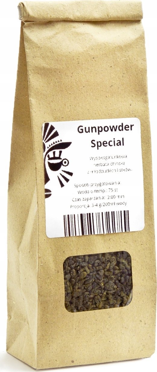 Świeżopalona Gunpowder Special waga 100g