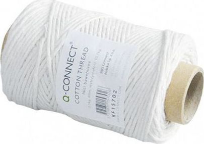 Staples Nici bawełniane 10dkg/80m, wytrzymałość 10,7kg