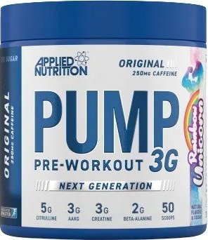 Applied Nutrition Applied Nutrition - Pump 3G Pre-Workout, Rainbow Unicorn, Proszek, 375g