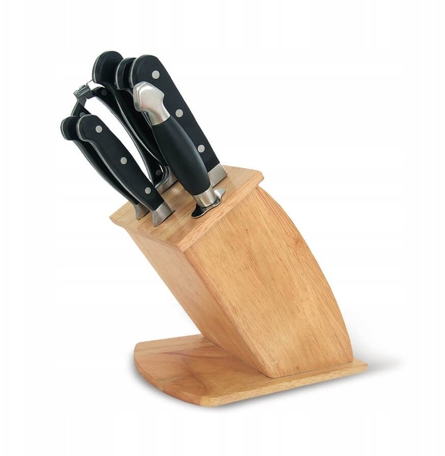 Maestro ZESTAW NOŻY KOMPLET 8 ELEMENTÓW W BLOKU ZE STOJAKIEM MR-1423