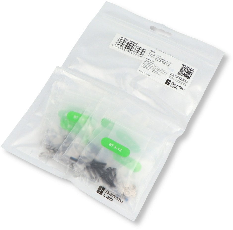 Zestaw śrub do drukarek Bambu Lab z serii A1 i systemu AMS Lite}