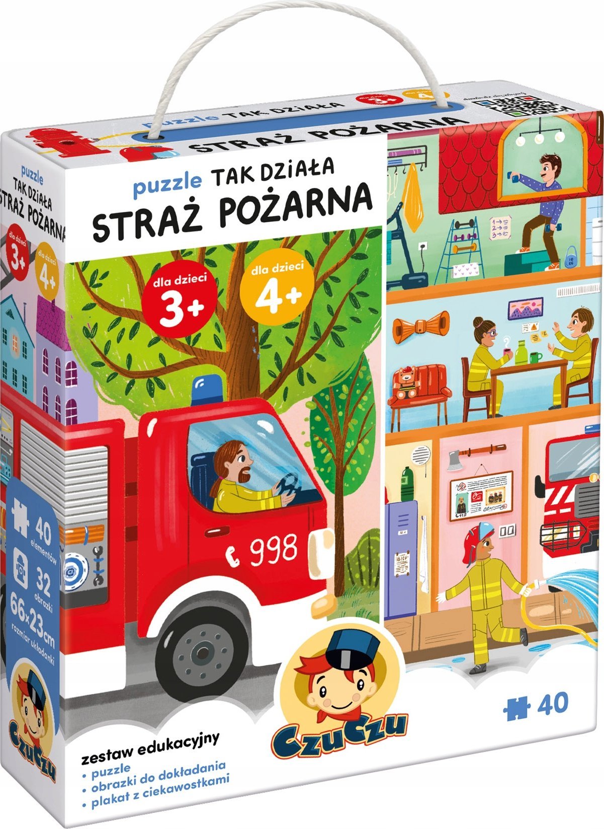 CzuCzu Puzzle Tak działa Straż pożarna 93808