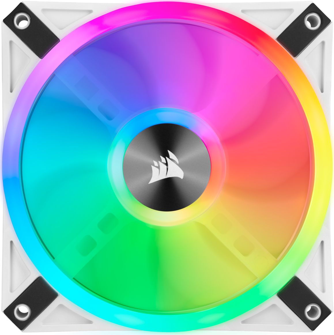 Wentylator Corsair iCUE QL120 RGB Biały (CO-9050103-WW)