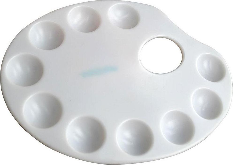 Titanum Paleta plastikowa owalna 23x17cm