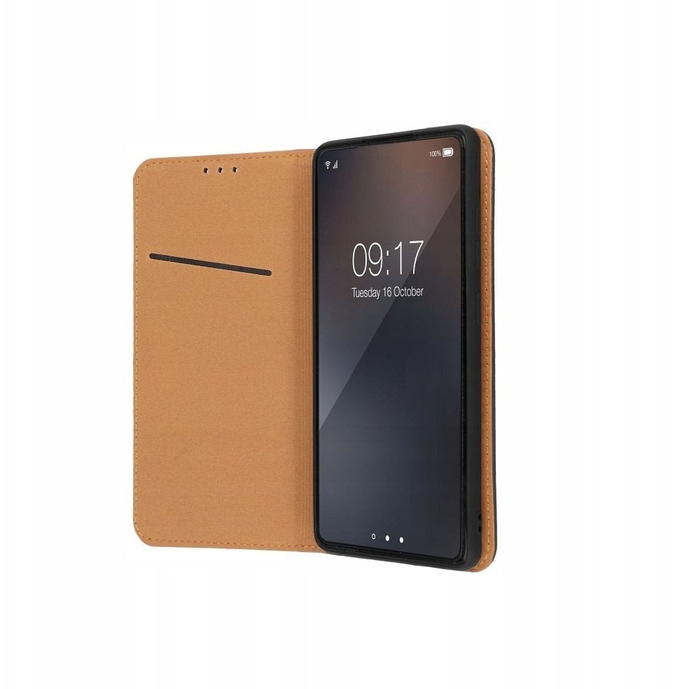 Kabura SMART PRO Book skórzana do IPHONE 17 Pro czarny