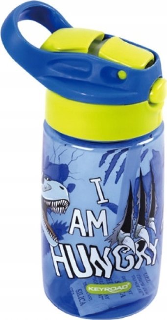 Keyroad Bidon KEYROAD, plastikowy, 450 ml, Dino