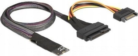 DELOCK ADAPTER M.2 KEY M DO U.2 SFF-8639 NVME Z KABLEM 50 CM ()