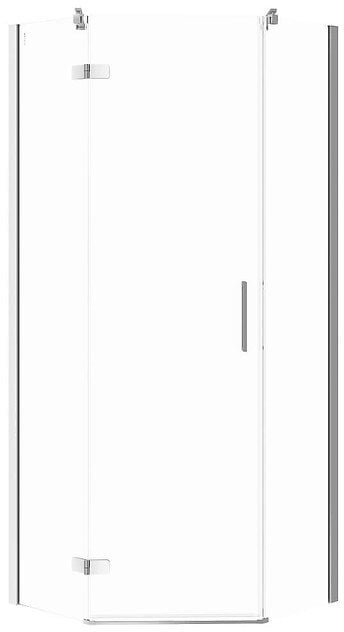 KABINA PRYSZNICOWA PIĘCIOKĄTNA CITY 80X80X195 LEWA SZKŁO TRANS.