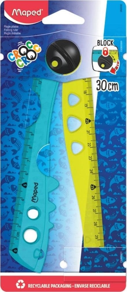 Maped Linijka składana Croc Croc 15/30 cm MAPED