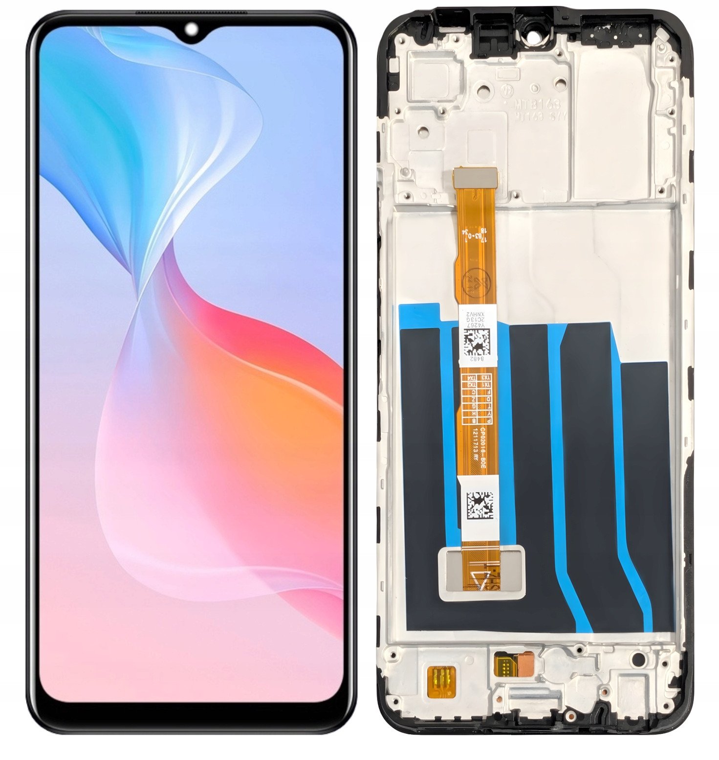 WYŚWIETLACZ EKRAN LCD DO VIVO Y21S RAMKA V2110