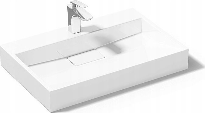 Umywalka Rea Umywalka Nablatowa Goya 70cm Rea