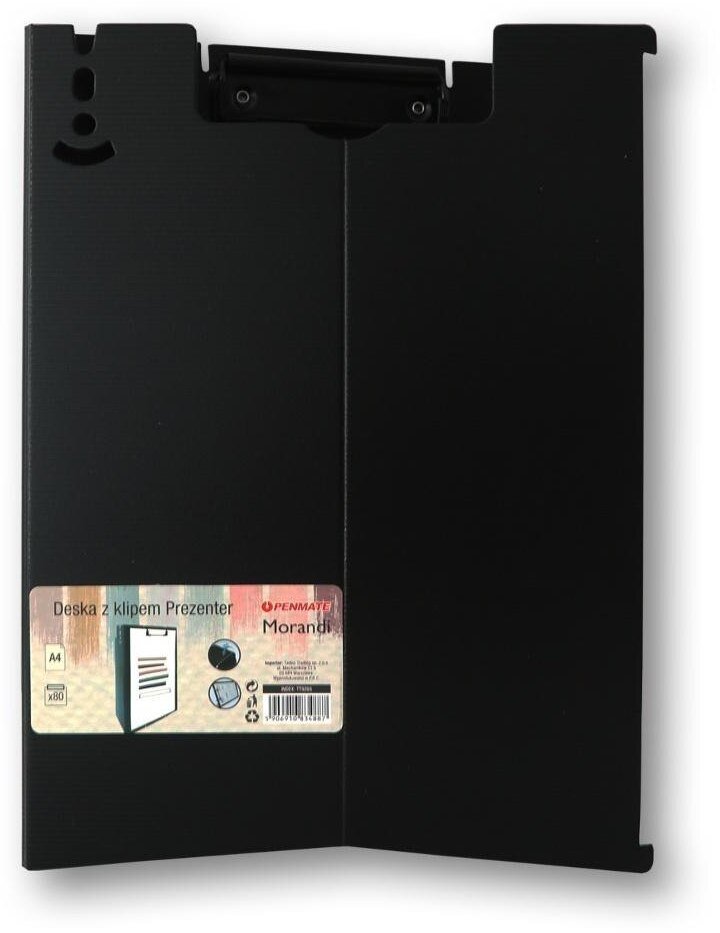 Penmate Deska z klipem A4 Prezenter czarna