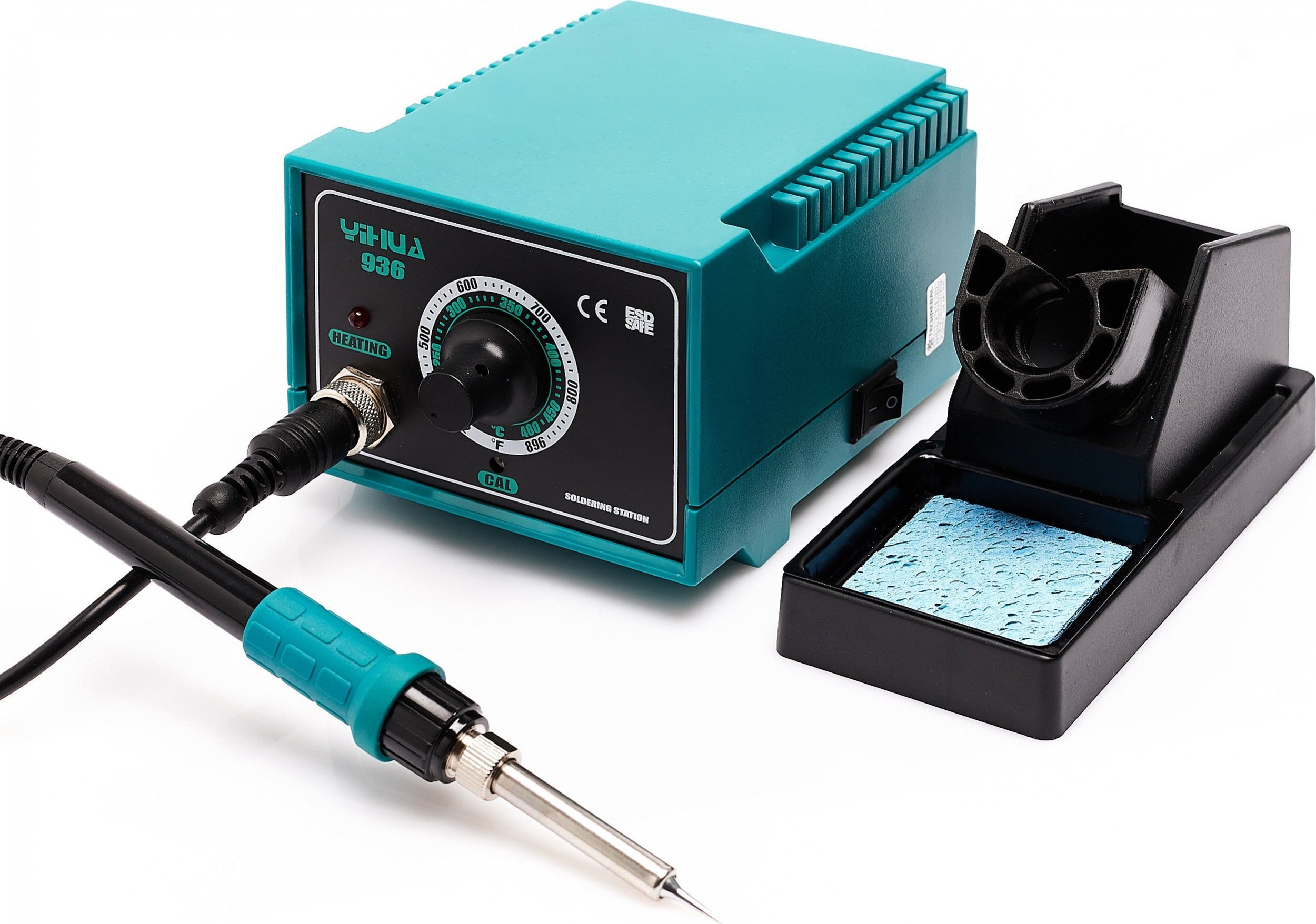 Techrebal STACJA GROTOWA KOLBOWA YIHUA 936 UCHWYT TAŚMA CYNA